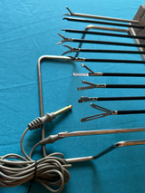 Set Of 12 Laparoscopy Most Popular Set 5mm Jarit Karl Storz V.Mueller  (Set C)