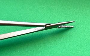 Scanlan Surgical 9" Diamond Dust Jacobson Micro Needle Holder, Straight