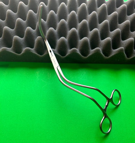 Pilling 35-3651 DeBakey Type Clamp Forceps, 2 5/8" (6.7cm) tip length, 7 7/8"