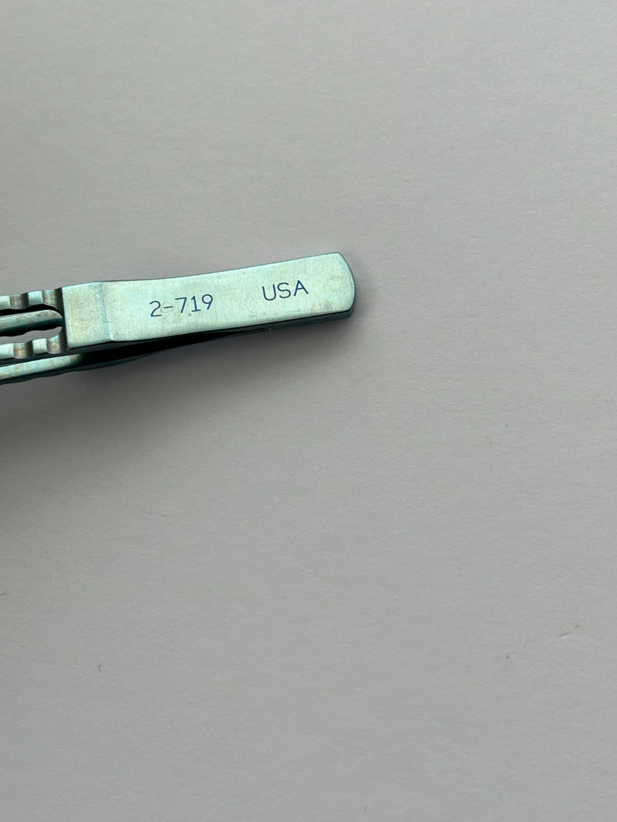 Karl Storz 2-719 Utrata Capsulorhexis Titanium Forceps, 85mm