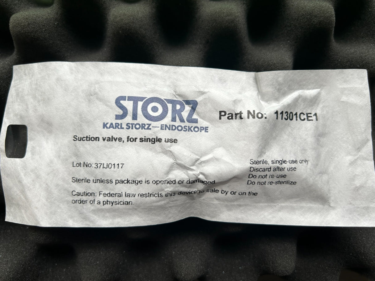Karl Storz 11301CE1 Suction Valve for Flexible