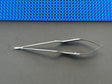 Jarit 277-131 Jacobson Scissors Bayonet, Flat Handle, 13mm, Curved, 7-1/4"