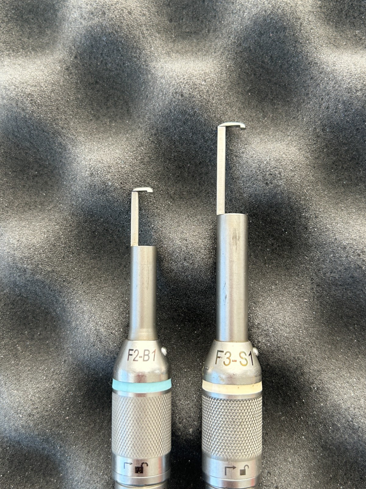 Medtronic Midas Rex Legend F2-B1 & F3-S1 Footed Attachments Set Neuro