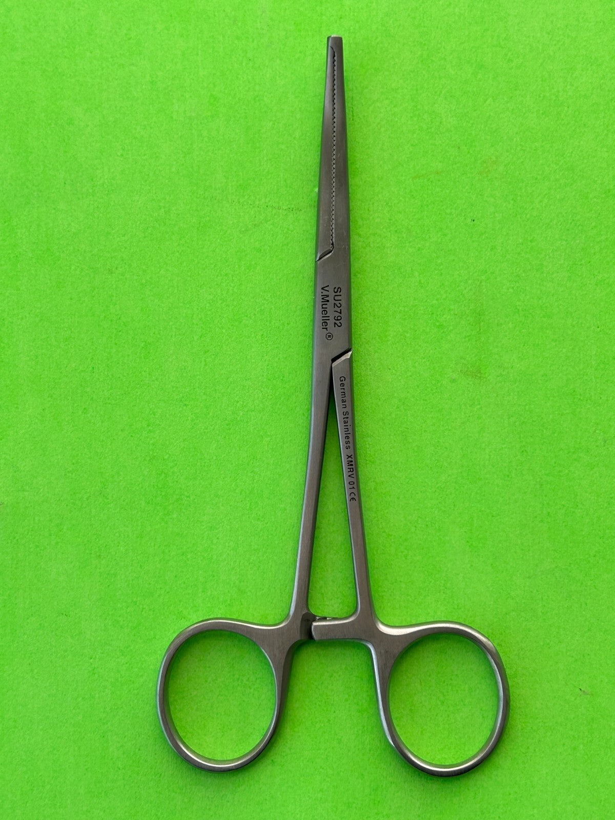 V.Mueller Surgical 5-1/2" Kocher Artery Forceps, Curved 1x2 Teeth