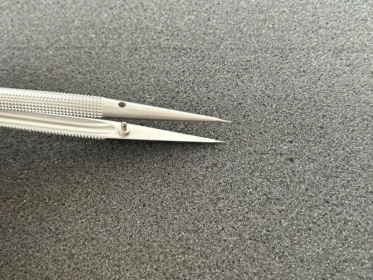 ASSI 22702 Classic Forceps, 15cm, Round Handle 8mm diameter 0.2mm Tip