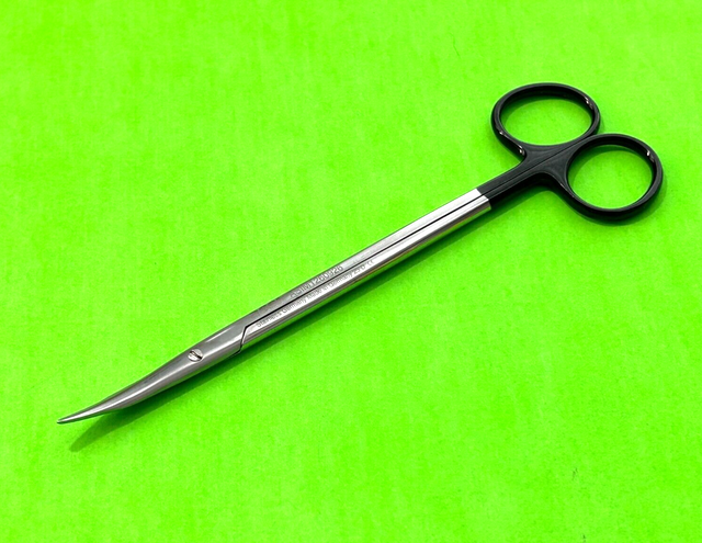 ASSI Surgical 7" Jamison Curved Serrated Scissors