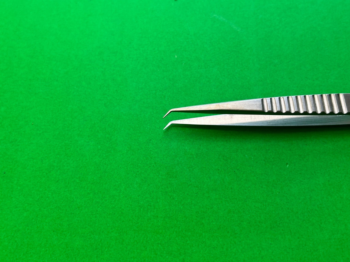 V.Mueller CH13096 Dilator Forceps 5-1/4" Angled 45° 0.3 mm