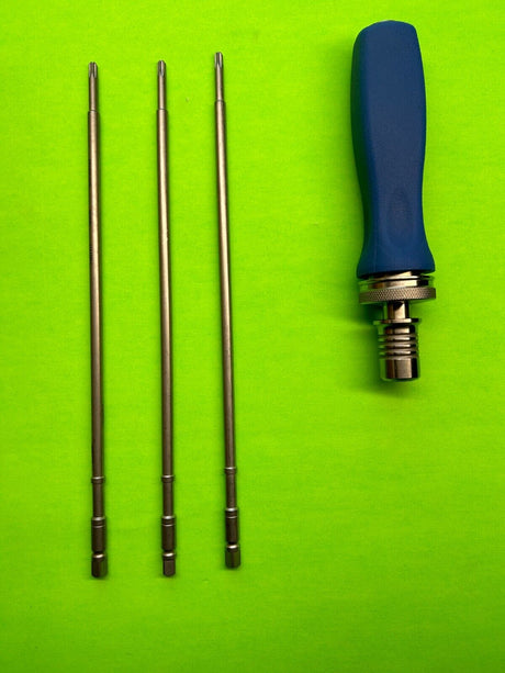 Medtronic Surgical Ratchet Handle With 3 attachments