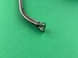 Jarit Surgical Ronis Adenoid Punch, Up-Curved, Triangular Jaws, No.1