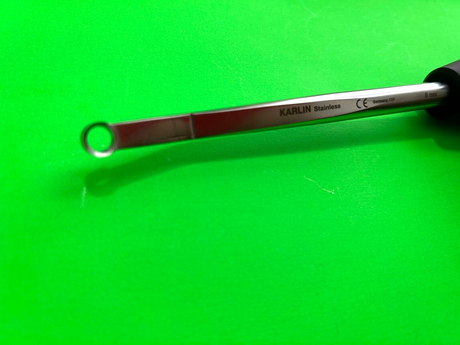 Symmetry Surgical 46-3405 Magnum Ring Curette 8mm Tip Angled