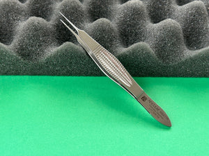 Aesculap Surgical Castroviejo Forceps, 4-3/8", 1 x 2 Teeth