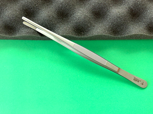 Aesculap Surgical 7-3/4" Dressing Forceps, Serrated