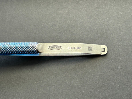 Scanlan 3003-346 Titanium Legacy Needle Holder, Straight DIAMOND DUST ™ Jaws 9"
