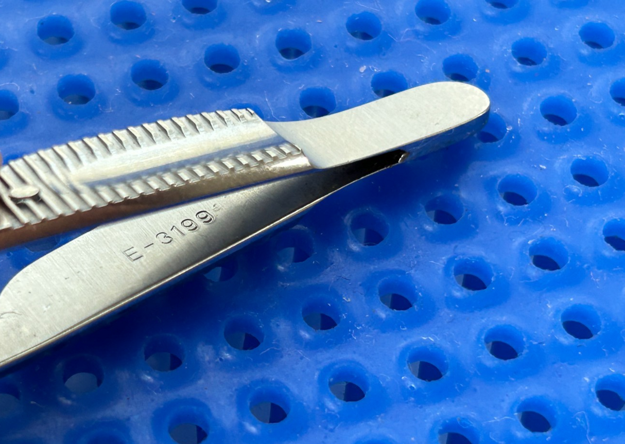 Karl STORZ Surgical E3199 Troutman-Barraquer Corneal Forceps, 0.12mm x 3"