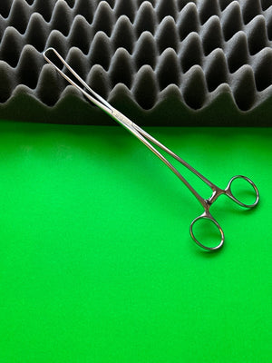 Aesculap EO130 Uterine Dressing Forceps 9¾"