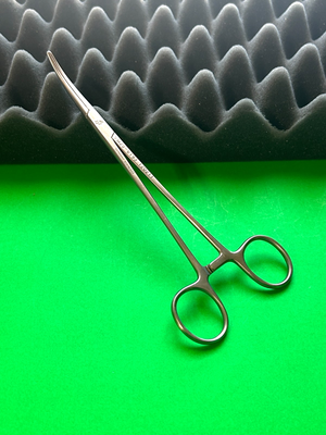 V. Mueller VH125-6193 Hemostatic Forceps, 6¼" Curved