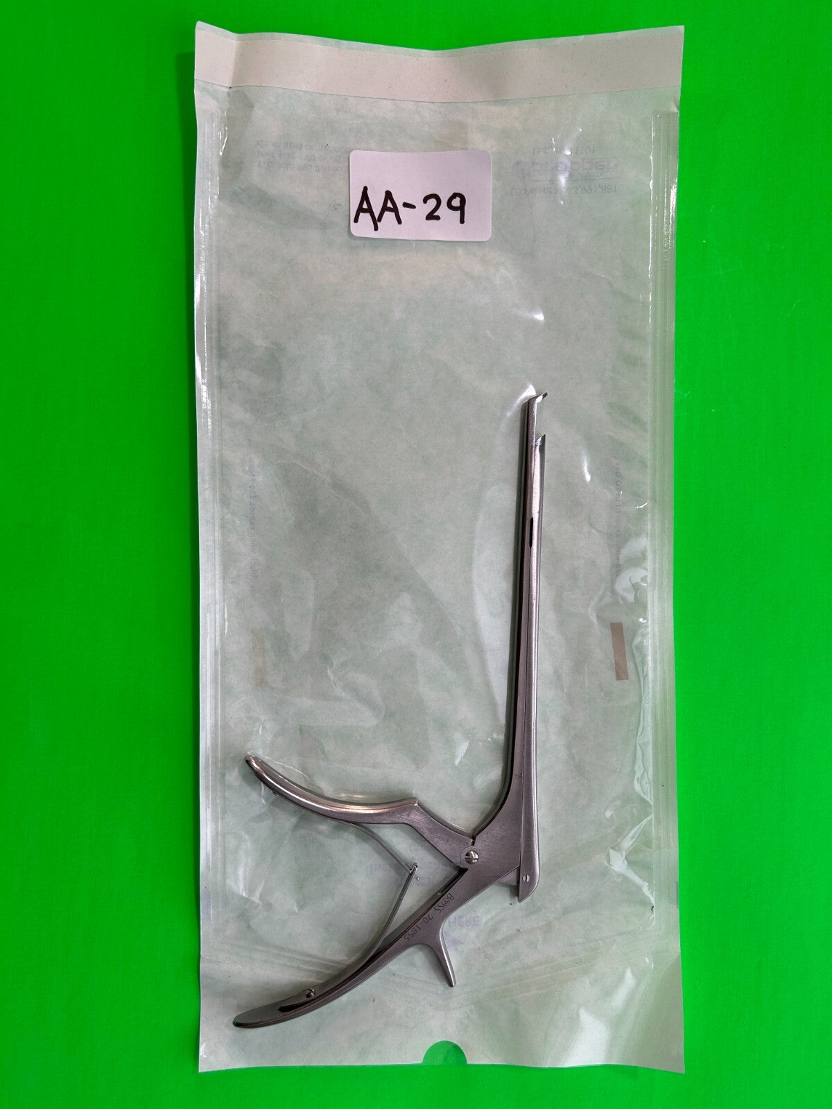 BOSS Surgical 70-1855 Orthopedic Kerrison Rongeur 5mm Up Bite, 40°, Shaft 8"