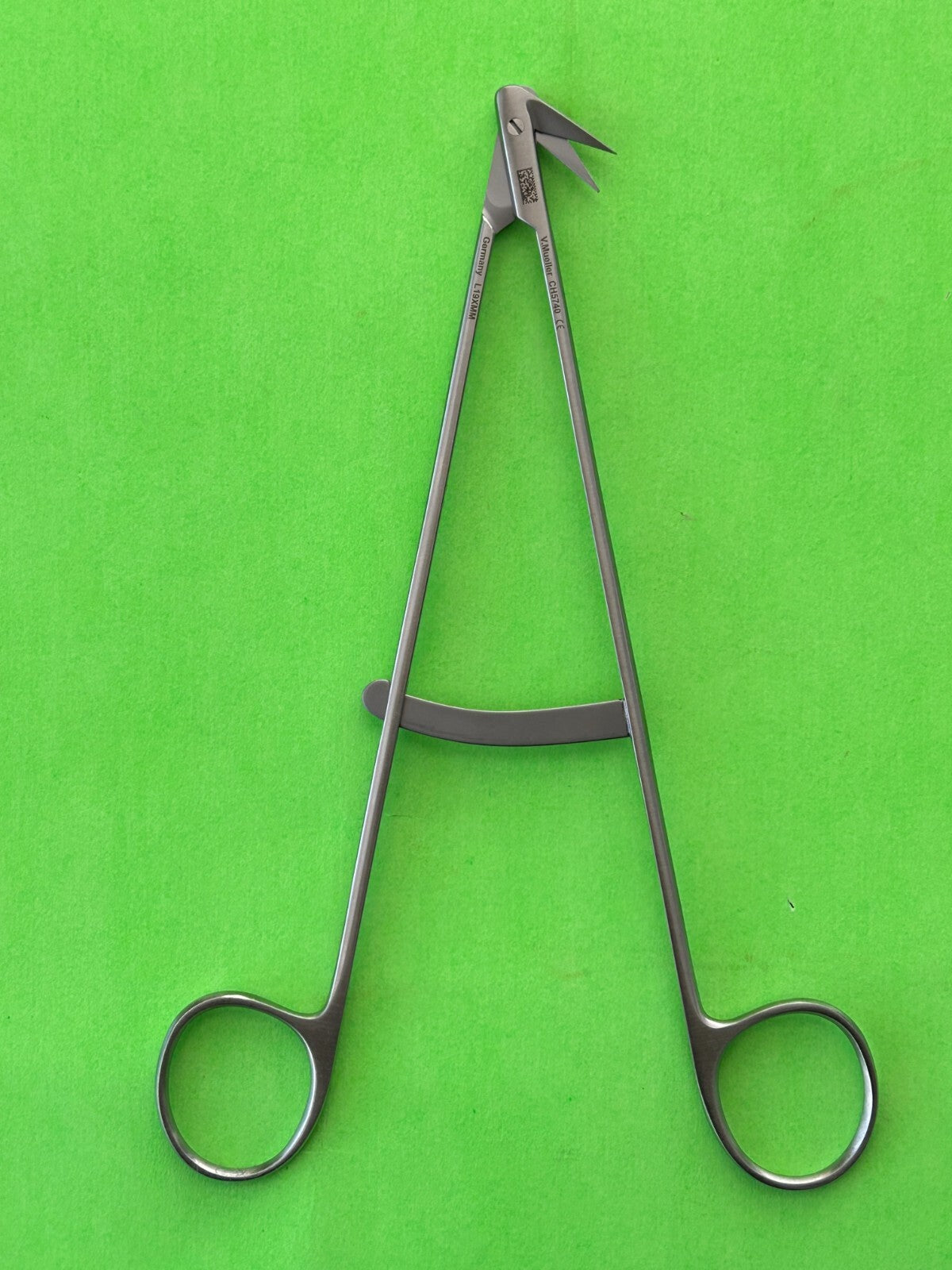 V.Mueller Surgical 7-1/4" Dietrich Artery Scissors, Angled 125°