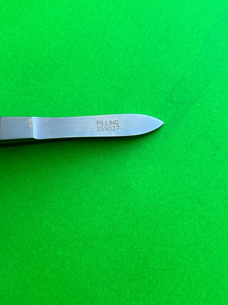 Pilling 359027  DEBAKEY TITANIUM TISSUE FORCEPS, Straight, 3 mm jaw width, 6"