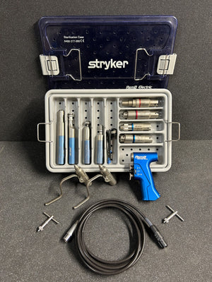 Stryker RemB Univeral Driver 15 Piece Electric Orthopedic Set Tested Video.