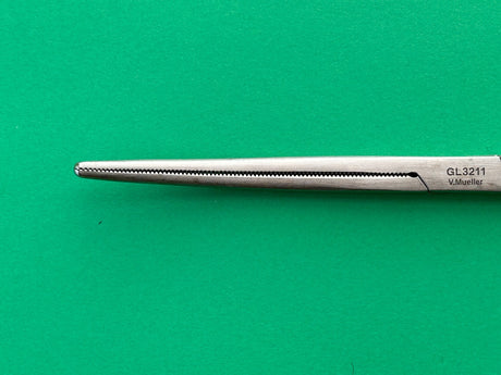 V.Mueller Surgical 10" Rochester-Pean Forceps, Curved, Serrated