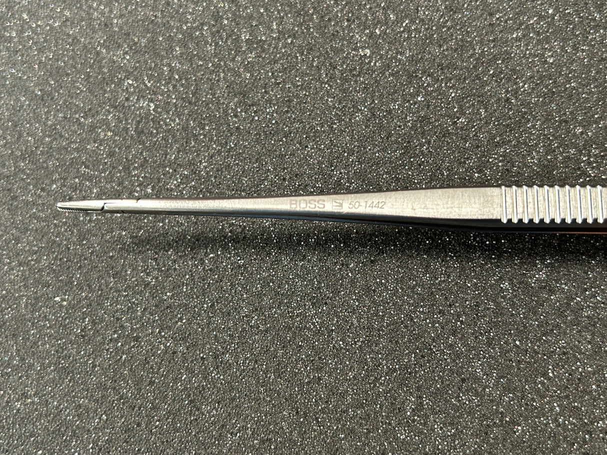 Boss 50-1442 Castroviejo "GG" Needle Holder, 8-1/2'' w/Lock, TC