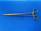 Symmetry Surgical 36-2004 Classic Plus Needle Holder; Crile-Wood; 10 1/4 in, TC