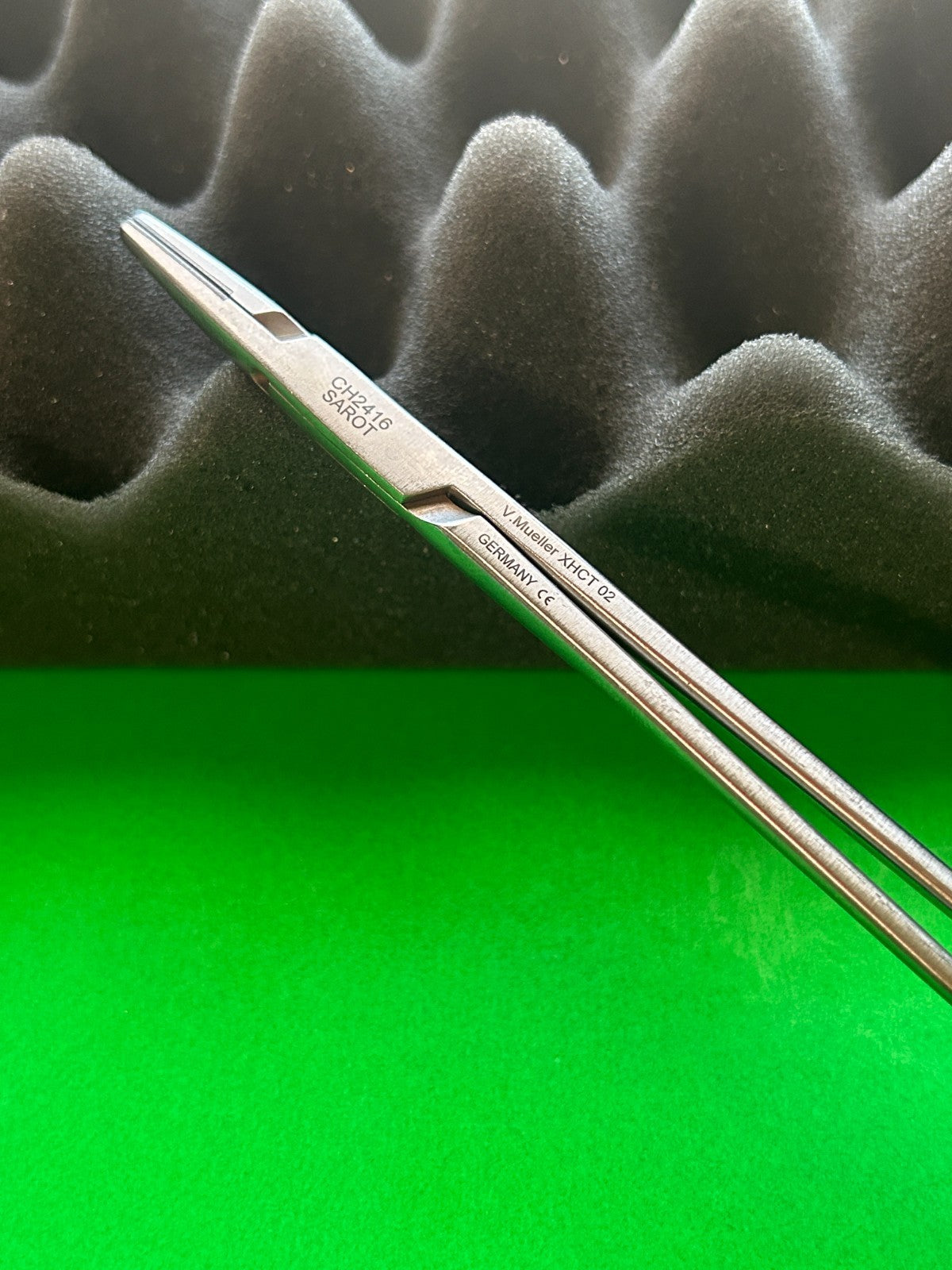 V. Mueller CH2416 Vital Sarot Needle Holder, 7-1/8"