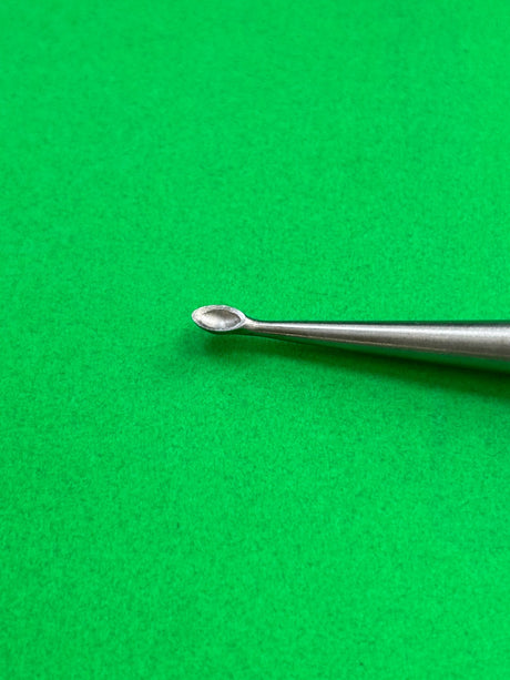 V. Mueller AU6602 SPRATT Mastoid Curette, Size 0, 6.5"