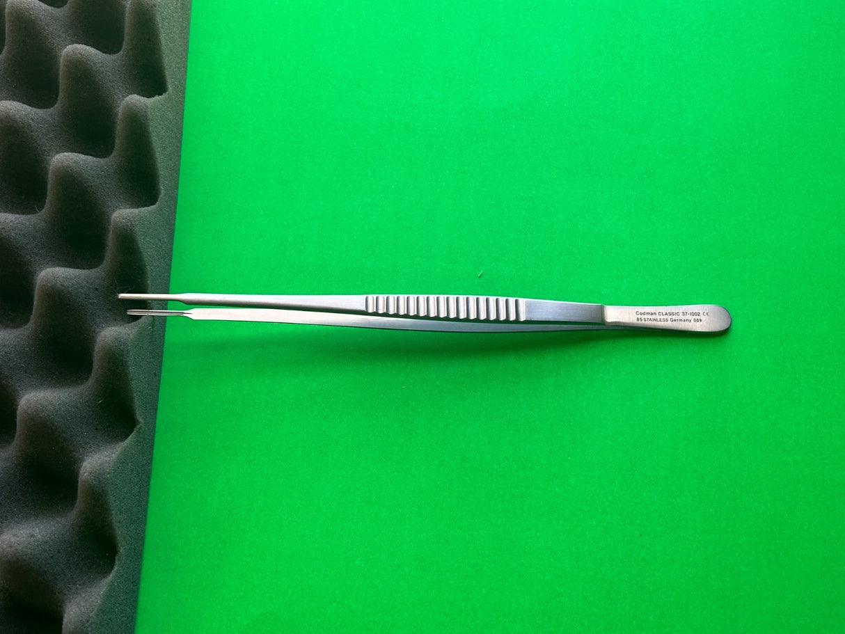 Codman 37-1002 DeBakey Thoracic Tissue Forceps, 9.5"