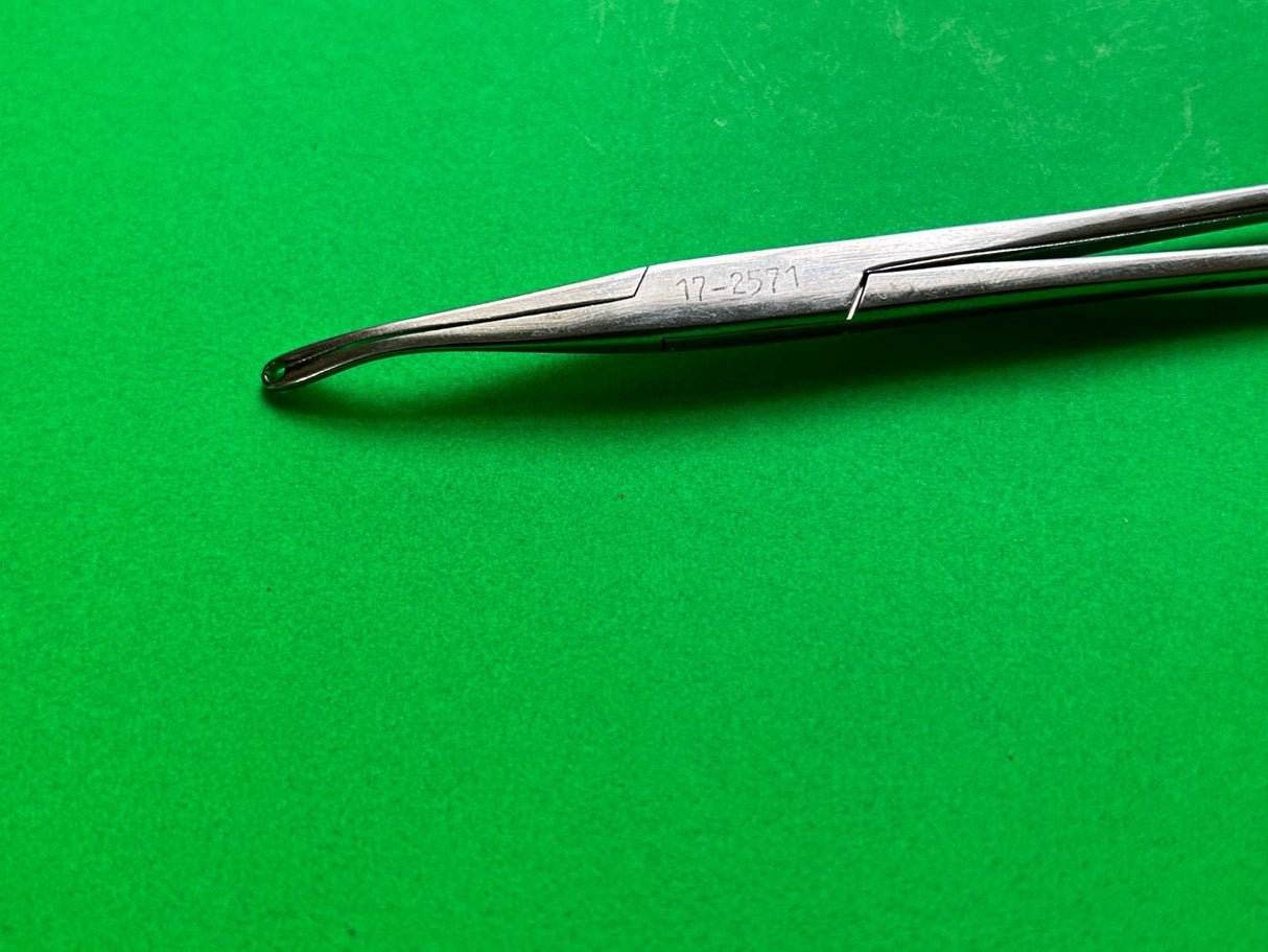 Pilling 17-2571 Cystic Duct Forceps, 7-1/2in
