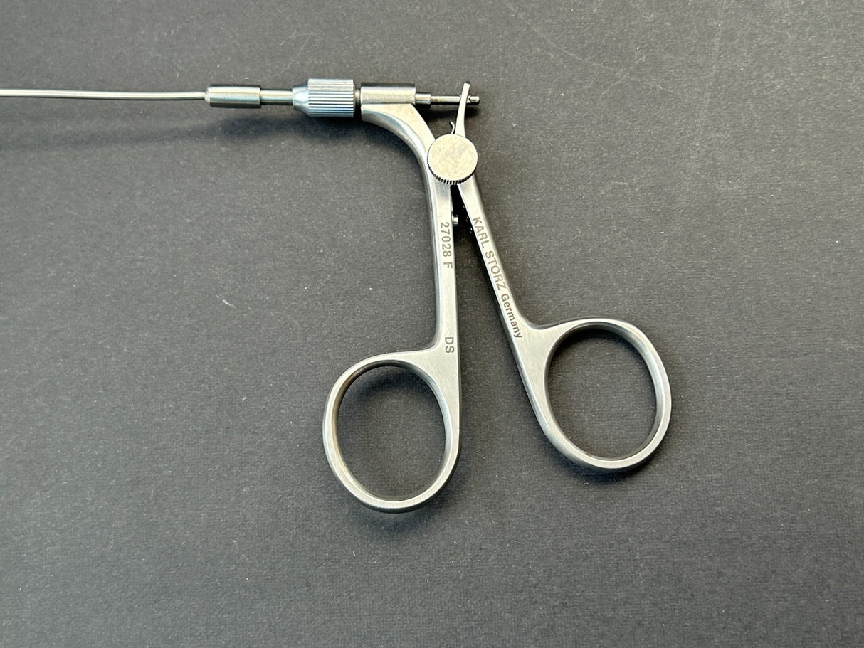 Karl Storz 27028F Semirigid Tenaculum Forceps 5fr x 53cm