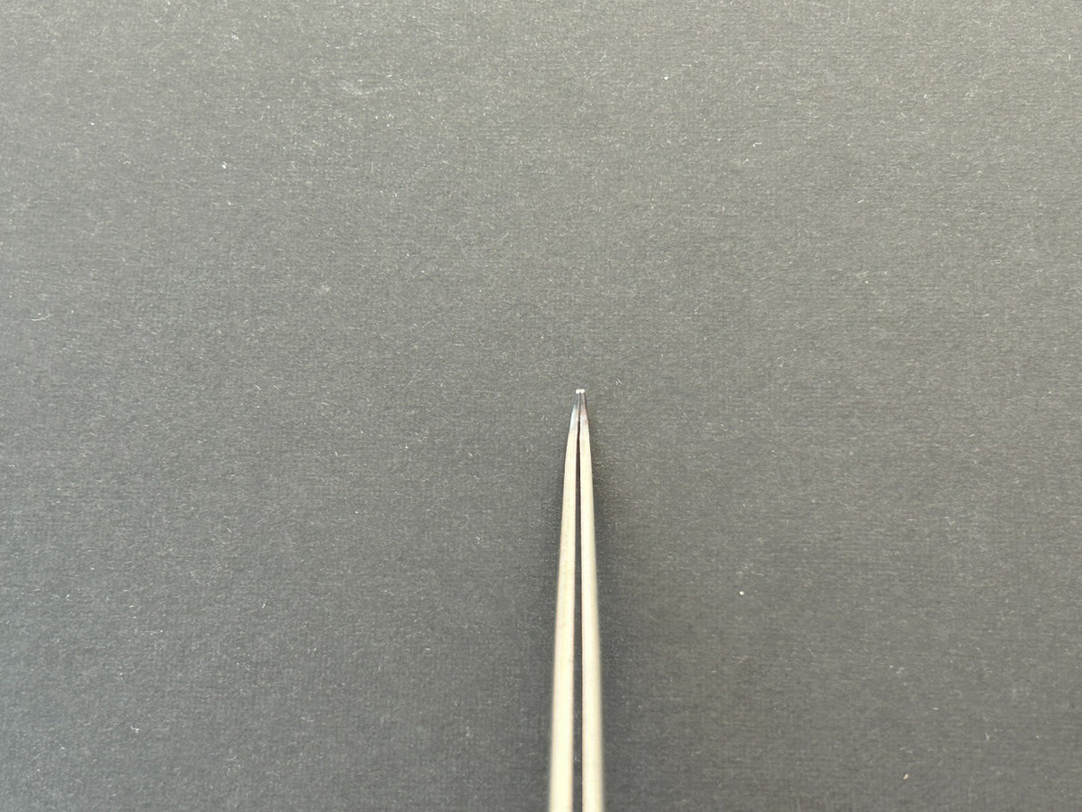 V.Mueller NL1873 Bayonet Angled Bipolar Forceps 0.5mm x 20cm W/ Free Cable