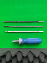 Medtronic Ratcheting handle with 3 attachments