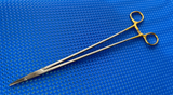 Symmetry Surgical 32-310 Needle Holder; Crile-Wood; 12 in, Tungsten Carbide
