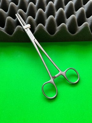V. Mueller SU2857 Tubing Clamp Forceps with Guard, 8"
