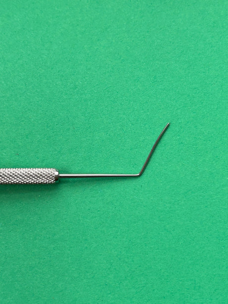 Karl Storz Surgical 4-1/2" Barraquer Spatula, Angled Jaw