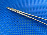Symmetry Surgical 32-146 Needle Holder; Mayo-Hegar; Straight; TC; 10 in