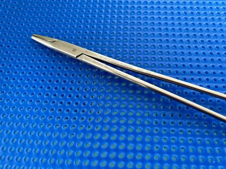 Symmetry Surgical 32-146 Needle Holder; Mayo-Hegar; Straight; TC; 10 in