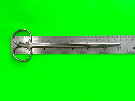 V.Mueller Surgical SU1945 Metzenbaum Dissecting Scissors, Curved 18cm