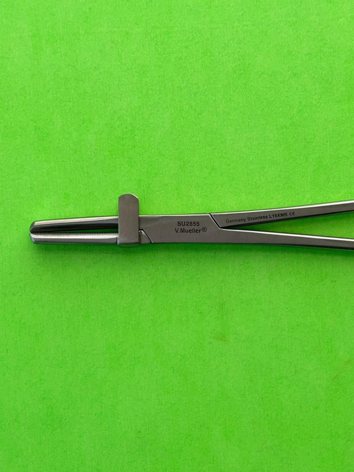 V.Mueller Surgical 7-1/4" Tubing Clamp Forceps With Guard