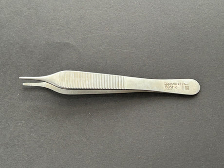 Aesculap BD511R ADSON Tissue Forceps Delicate Smooth 4-3/4"