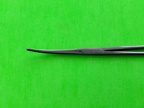 Aesculap Surgical 8-3/4" Curved Forceps