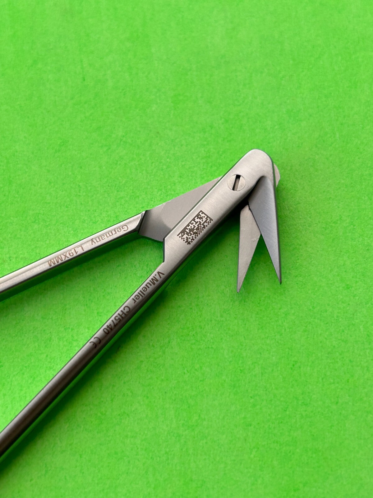 V.Mueller Surgical 7-1/4" Dietrich Artery Scissors, Angled 125°