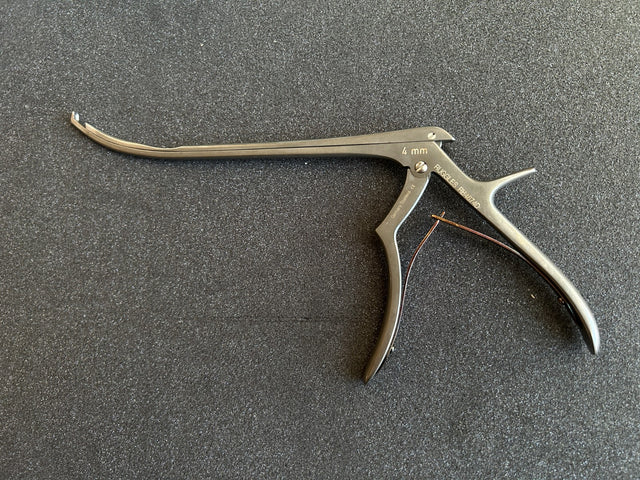 Ruggles RB4872D Hingeless Stealth Kerrison Rongeur curved 40°  up 8”