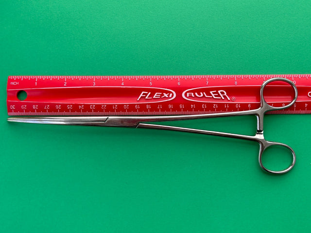 Codman Surgical 10" Hemostatic Forceps, Curved