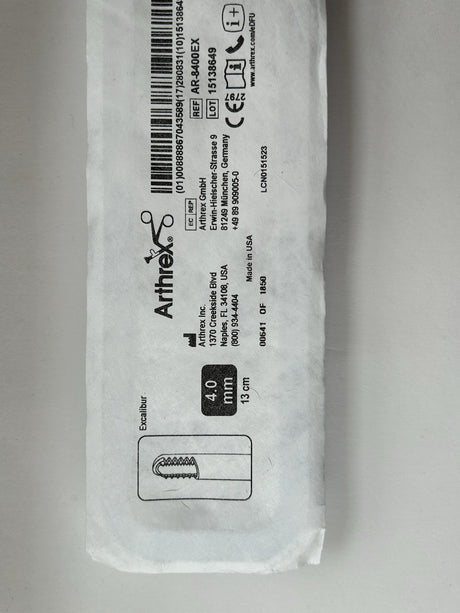 Arthrex Shaver Blades Excalibur, 4.0 mm x 13 cm IN DATE
