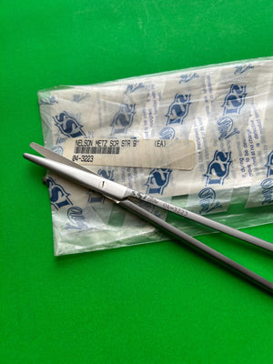 SSI Ultra 04-3223 NELSON Metzenbaum Scissors STR 9''