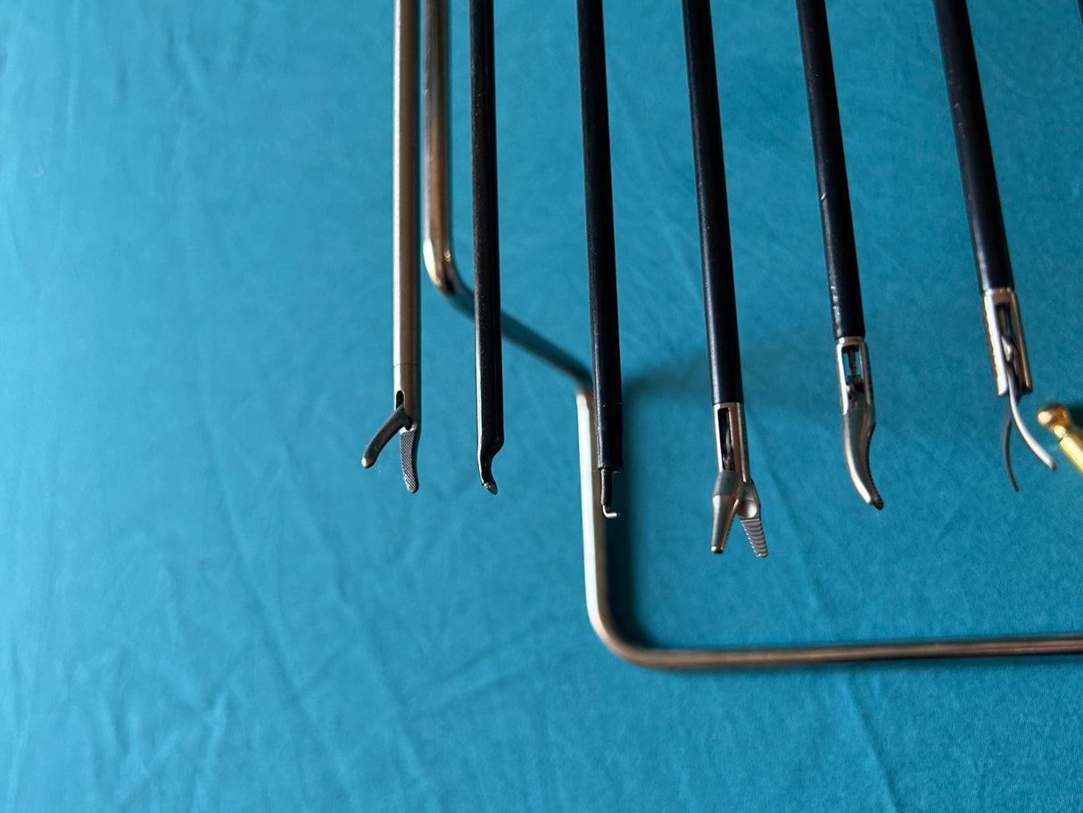 Set Of 12 Laparoscopy Most Popular Set 5mm Jarit Karl Storz V.Mueller  (Set C)