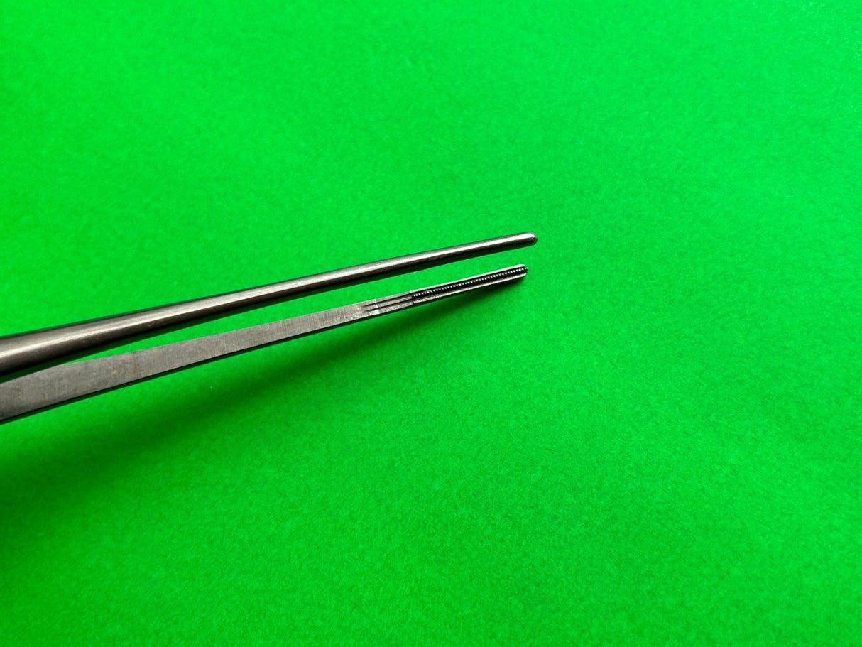 Pilling 35-1804 DeBakey Tissue Forceps, 9.5", 2mm Tip Width Cardio
